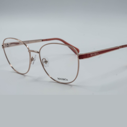 MAX&Co Gold Frame with Red Temple Tips