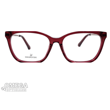 Swarovski Red Rectangular Frame